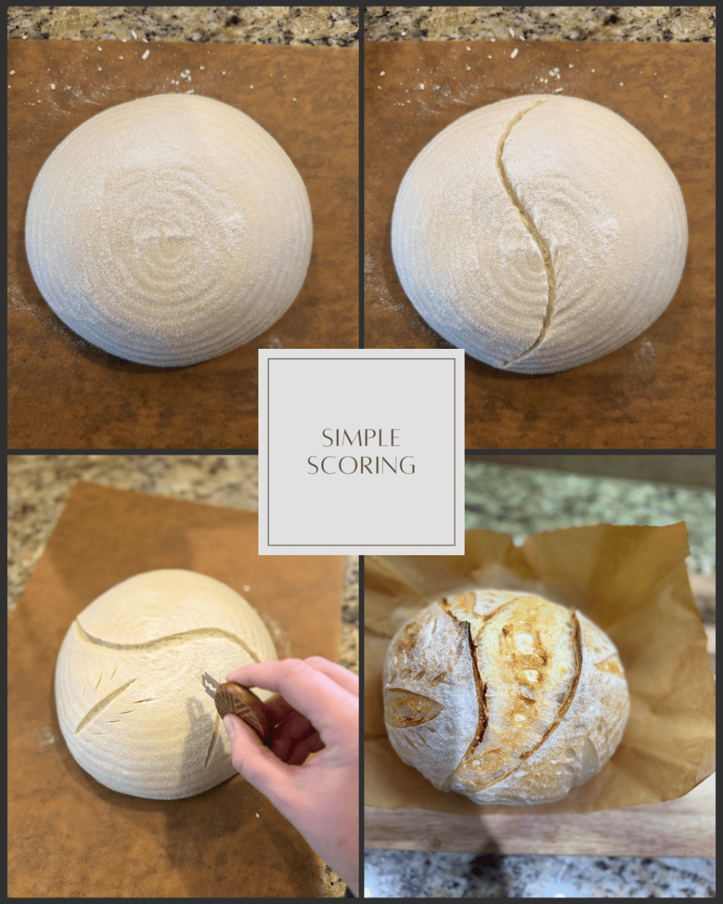 Mastering Simple Sourdough Scoring: A Beginner’s&nbsp;Guide